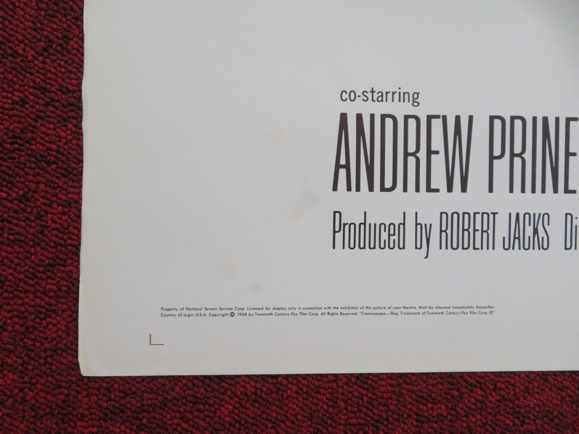 Bandolero! - Style B Folded US One Sheet Poster James Stewart Dean Martin 1968 Movie posters