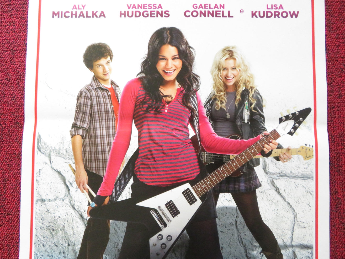BANDSLAM HIGH SCHOOL BAND ITALIAN LOCANDINA POSTER VANESSA HUDGENS KUDROW 2009 Rendezvous Cinema Movie posters