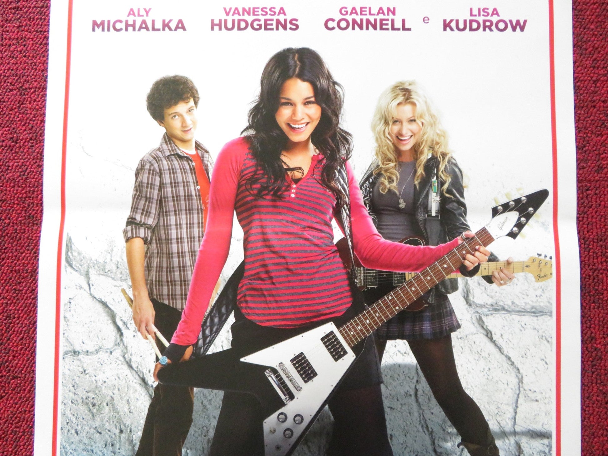 BANDSLAM HIGH SCHOOL BAND ITALIAN LOCANDINA POSTER VANESSA HUDGENS KUDROW 2009 Rendezvous Cinema Movie posters