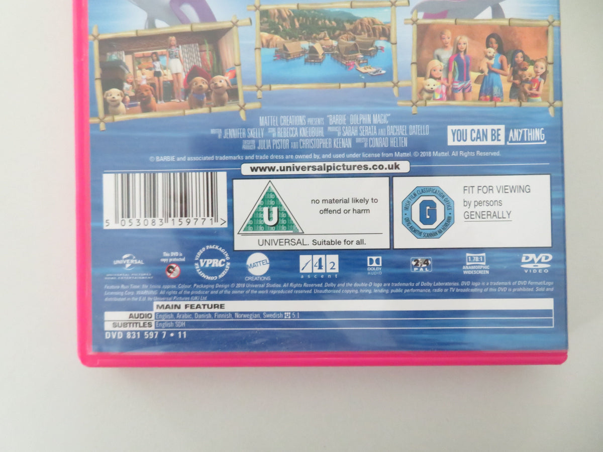 Barbie: Dolphin Magic (DVD) Erica Lindbeck Shannon Chan-Kent 2017 Region 2,4 Movie posters