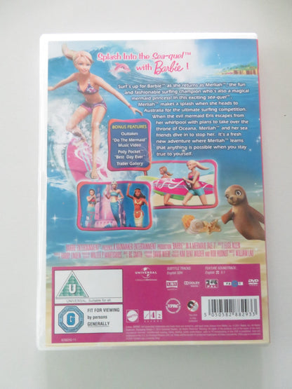 Barbie in a Mermaid Tale 2 (DVD) Kelly Sheridan Ashleigh Ball 2011 Region 2, 4 Movie posters