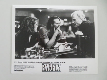 BARFLY MOVIE STILL PHOTO LOT OF 10 CHARLES BUKOWSKI MICKEY ROURKE DUNAWAY 1987 - Rendezvous Cinema