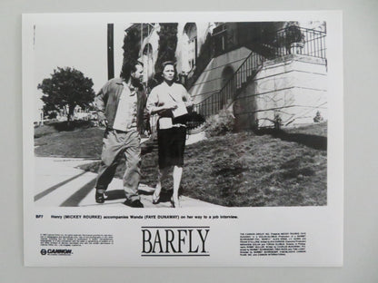 BARFLY MOVIE STILL PHOTO LOT OF 10 CHARLES BUKOWSKI MICKEY ROURKE DUNAWAY 1987 - Rendezvous Cinema
