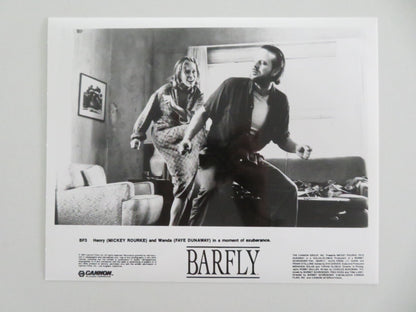 BARFLY MOVIE STILL PHOTO LOT OF 10 CHARLES BUKOWSKI MICKEY ROURKE DUNAWAY 1987 - Rendezvous Cinema