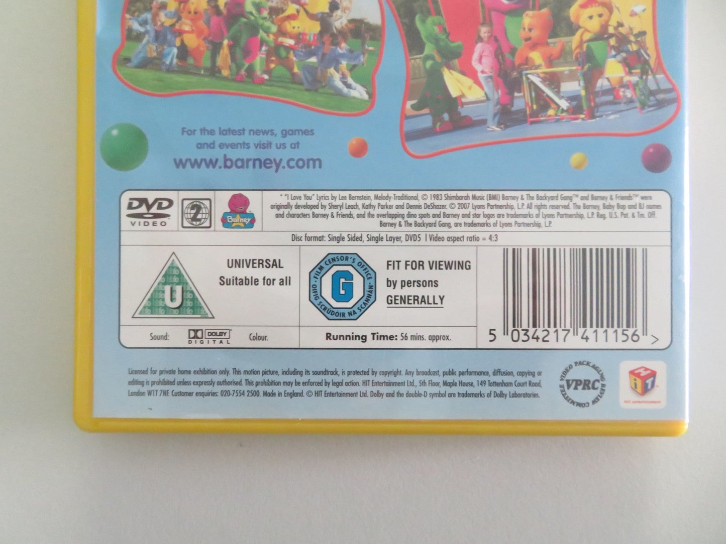 BARNEY LET'S GO TO THE FAIR (DVD) 2007 REGION 2 - Rendezvous Cinema