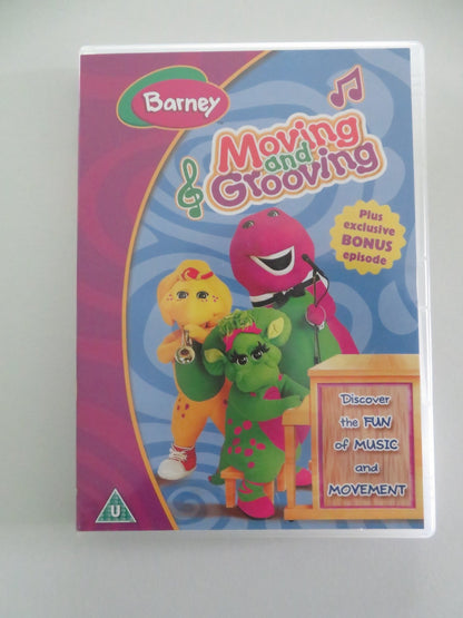 BARNEY MOVING AND GROOVING (DVD) DEAN WENDT CAREY STINSON 2004 REGION 2 - Rendezvous Cinema