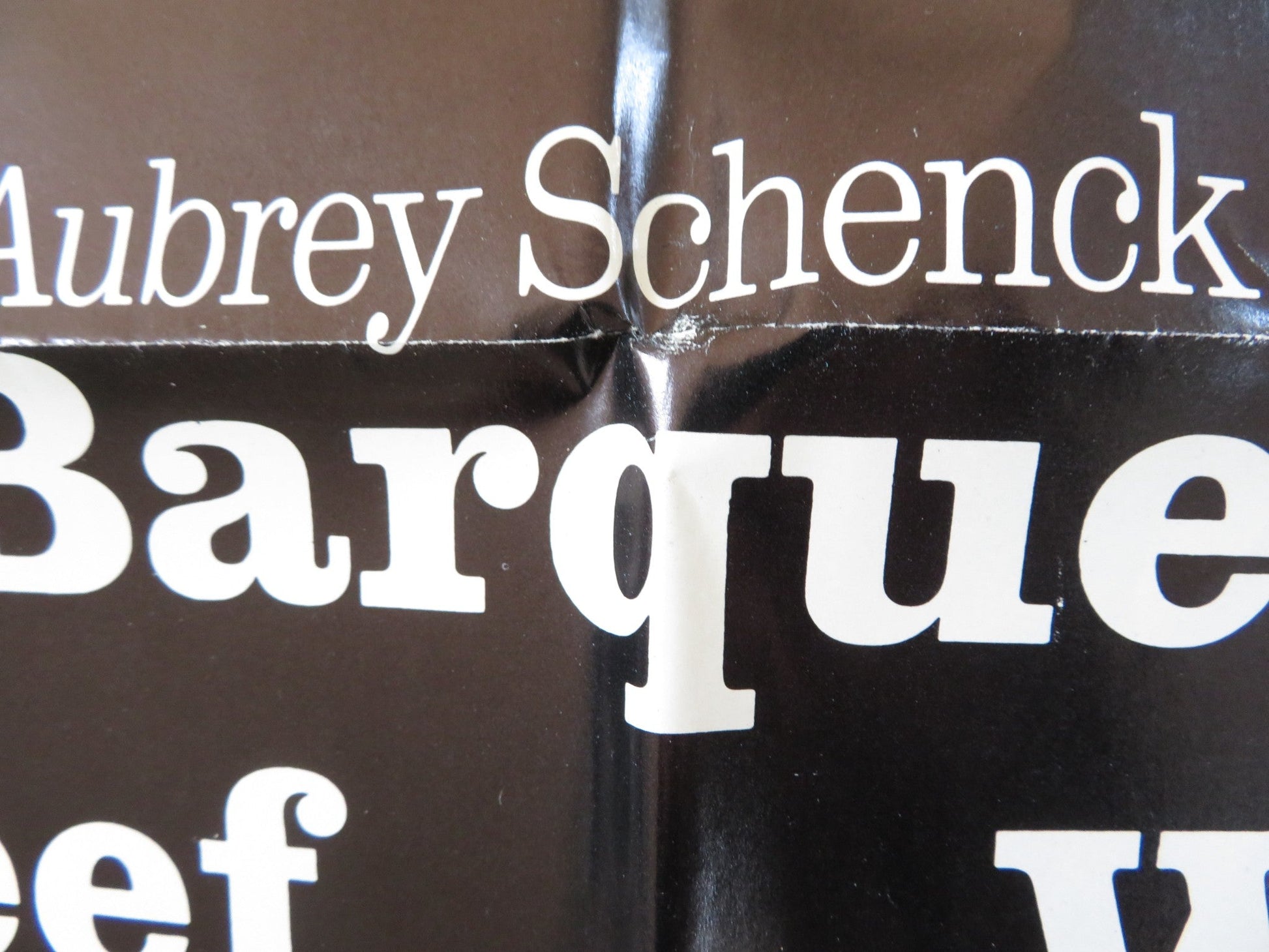 BARQUERO FOLDED US ONE SHEET POSTER LEE VAN CLEEF WARREN OATES 1970 Rendezvous Cinema Movie posters