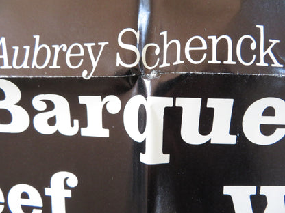 BARQUERO FOLDED US ONE SHEET POSTER LEE VAN CLEEF WARREN OATES 1970 Rendezvous Cinema Movie posters