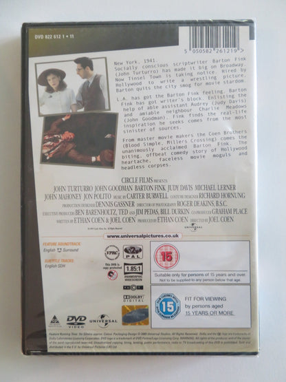 BARTON FINK (DVD) JOHN TURTURRO JOHN GOODMAN 1991 REGION 2 Rendezvous Cinema Movie posters