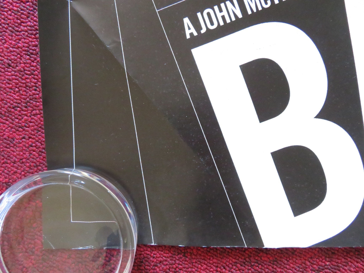 BASIC UK QUAD ROLLED POSTER JOHN TRAVOLTA CONNIE NIELSEN 2003 Rendezvous Cinema Movie posters