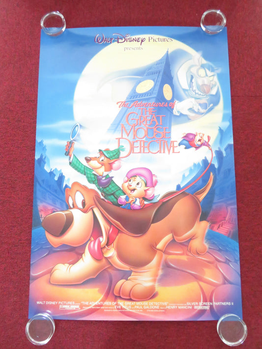 Basil The Great Mouse Detective US One Sheet Rolled Poster Disney V. Price R1992 Movie posters