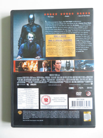 BATMAN BEGINS & THE DARK KNIGHT - LIMITED EDITION SET (DVD BOXSET) 2005 REGION 2 Movie posters
