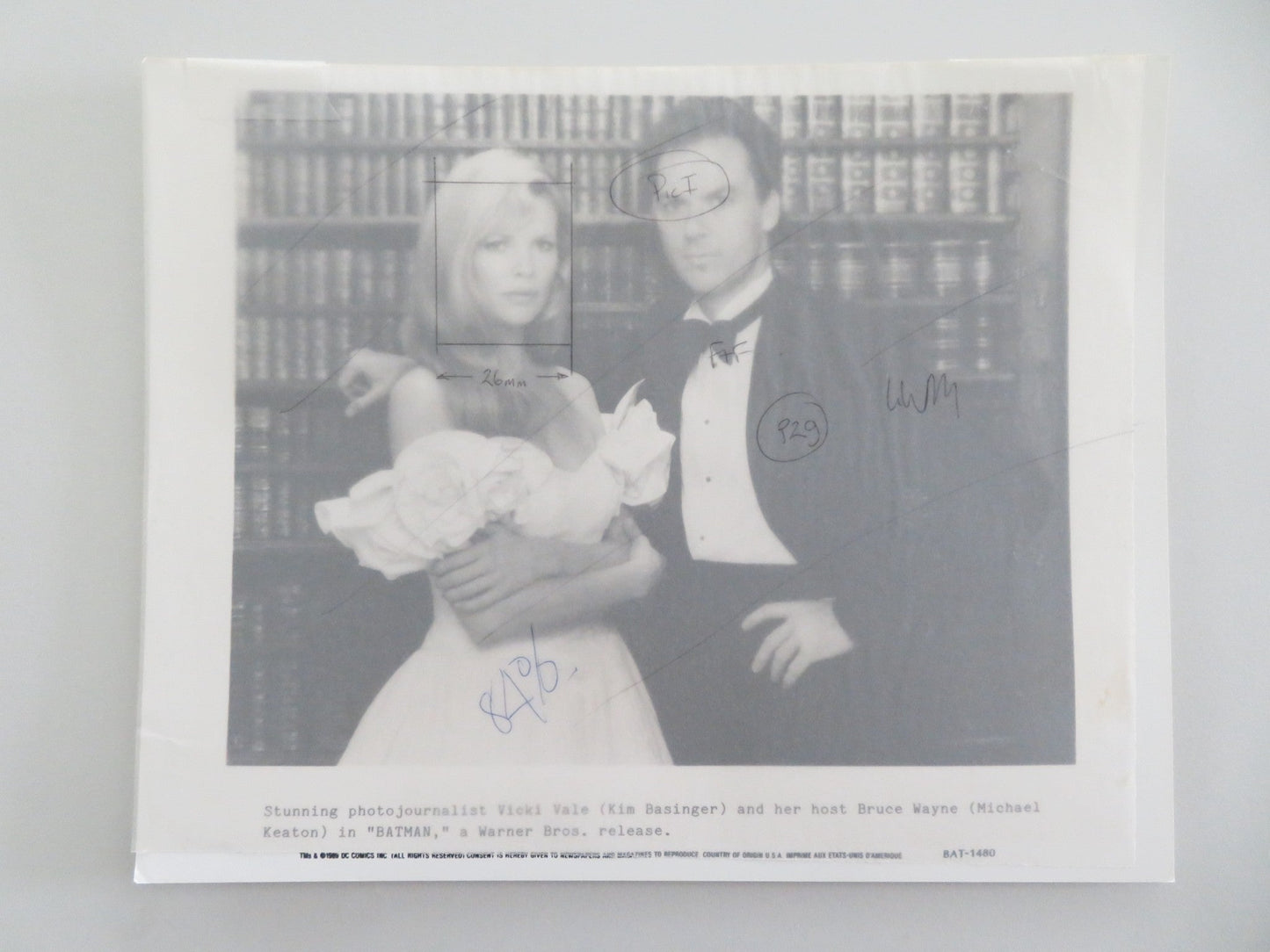 BATMAN MOVIE STILL PHOTO MICHAEL KEATON KIM BASINGER 1989 Movie posters
