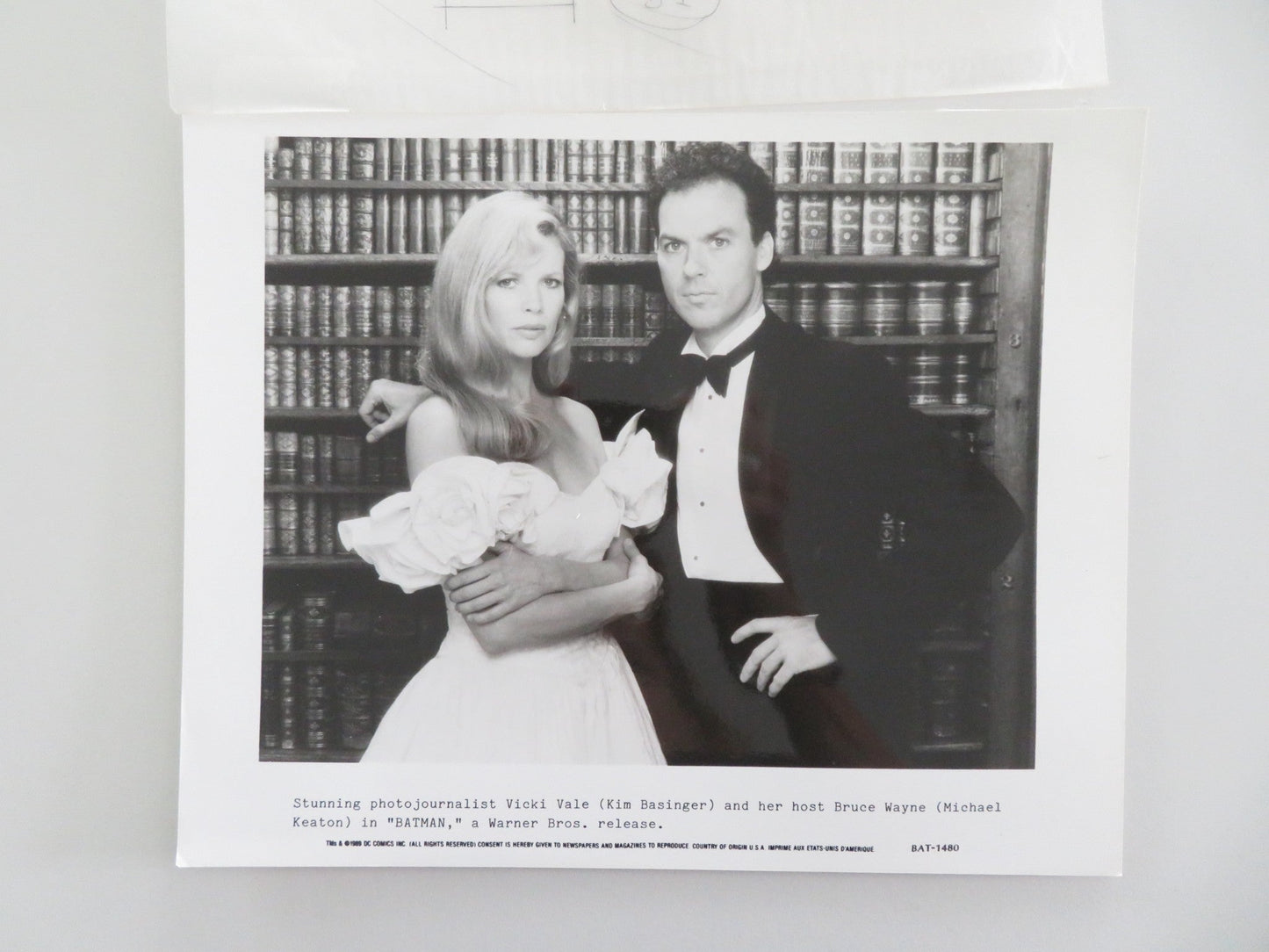 BATMAN MOVIE STILL PHOTO MICHAEL KEATON KIM BASINGER 1989 Movie posters
