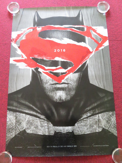 BATMAN V SUPERMAN: DAWN OF JUSTICE - A US ONE SHEET ROLLED POSTER AFFLECK 2016 Rendezvous Cinema Movie posters