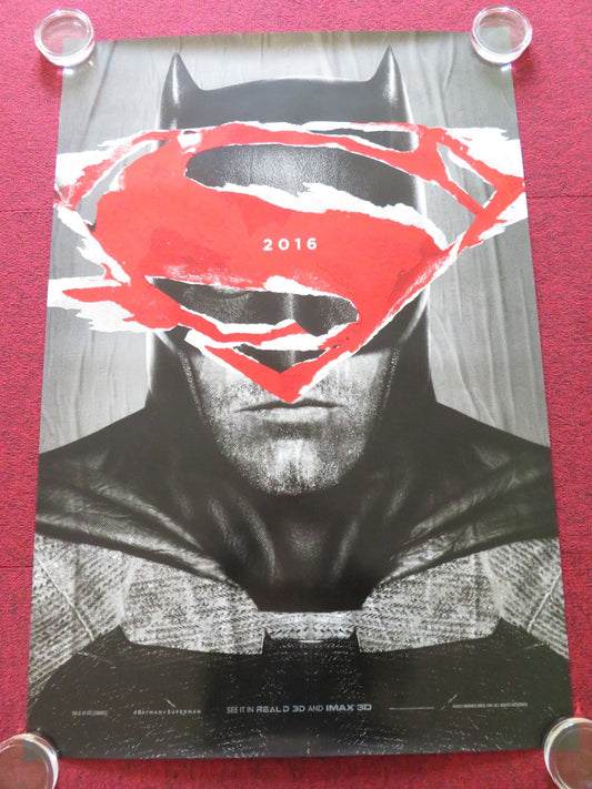 BATMAN V SUPERMAN: DAWN OF JUSTICE - A US ONE SHEET ROLLED POSTER AFFLECK 2016 Rendezvous Cinema Movie posters