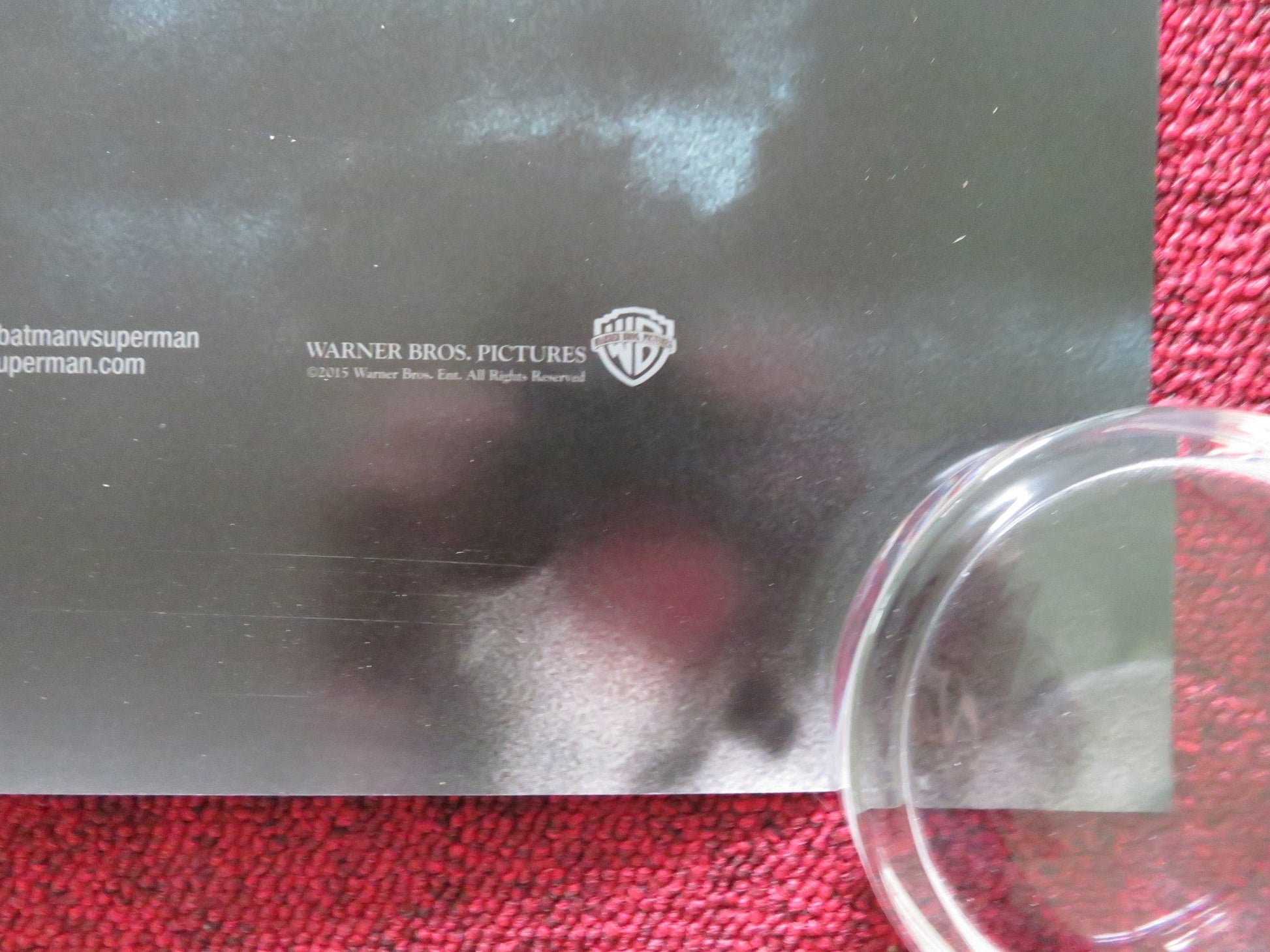 BATMAN V SUPERMAN: DAWN OF JUSTICE - C US ONE SHEET ROLLED POSTER H. CAVILL 2016 Rendezvous Cinema Movie posters