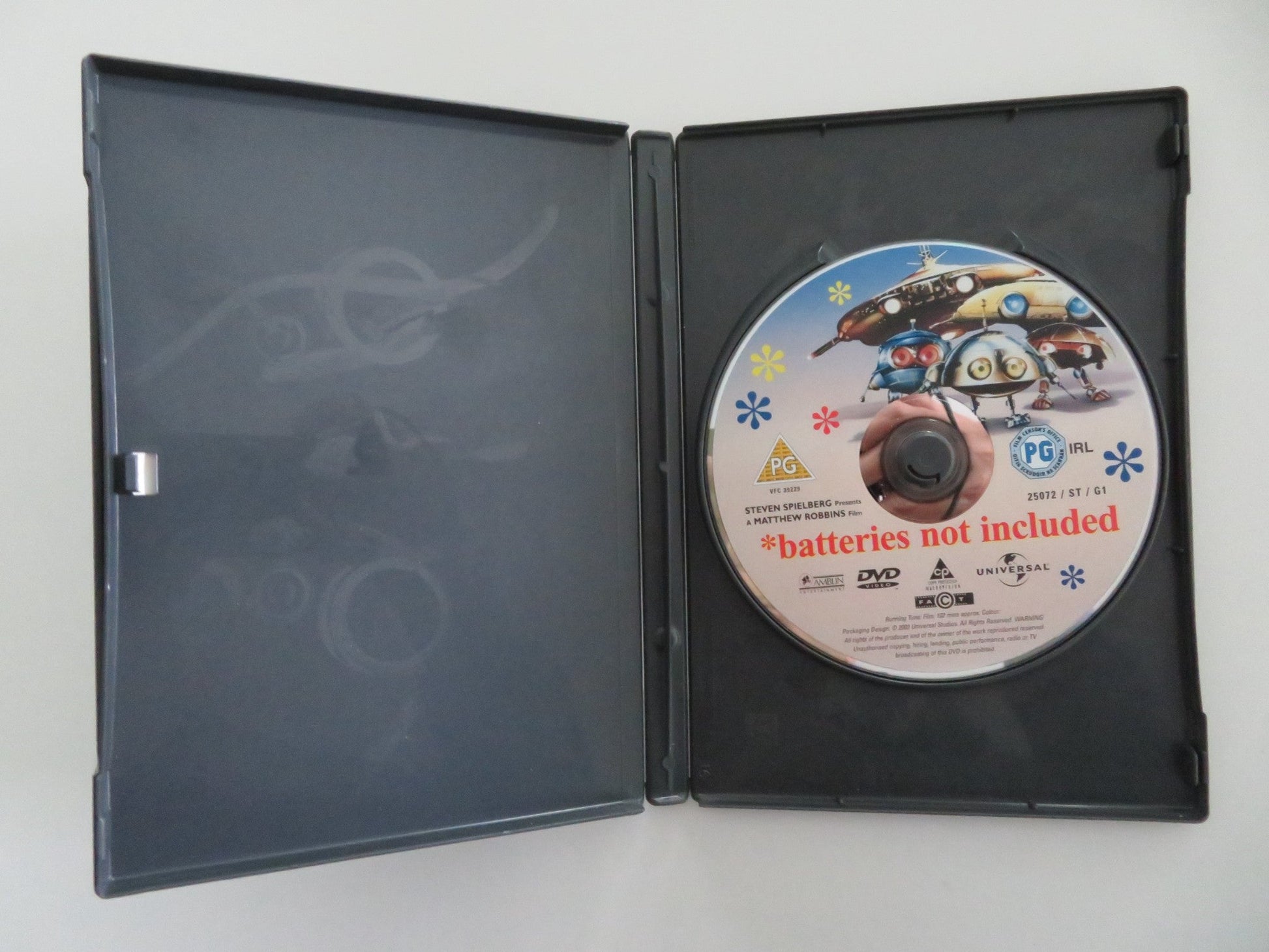 BATTERIES NOT INCLUDED (DVD) HUME CRONYN JESSICA TANDY 1987 REGION 2, 4 Movie posters