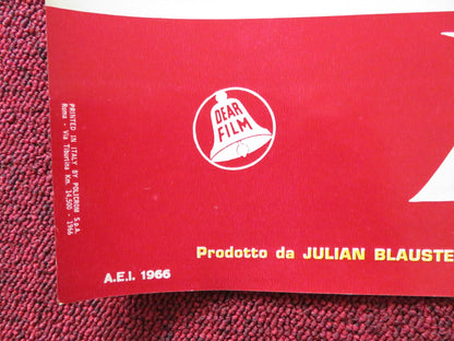 BATTLE FOR KHARTOUM - A ITALIAN FOTOBUSTA POSTER CHARLTON HESTON OLIVIER 1966 Rendezvous Cinema Movie posters