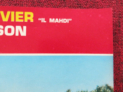 BATTLE FOR KHARTOUM - C ITALIAN FOTOBUSTA POSTER CHARLTON HESTON OLIVIER 1966 Rendezvous Cinema Movie posters