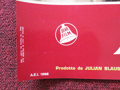 BATTLE FOR KHARTOUM - D ITALIAN FOTOBUSTA POSTER CHARLTON HESTON OLIVIER 1966 Rendezvous Cinema Movie posters