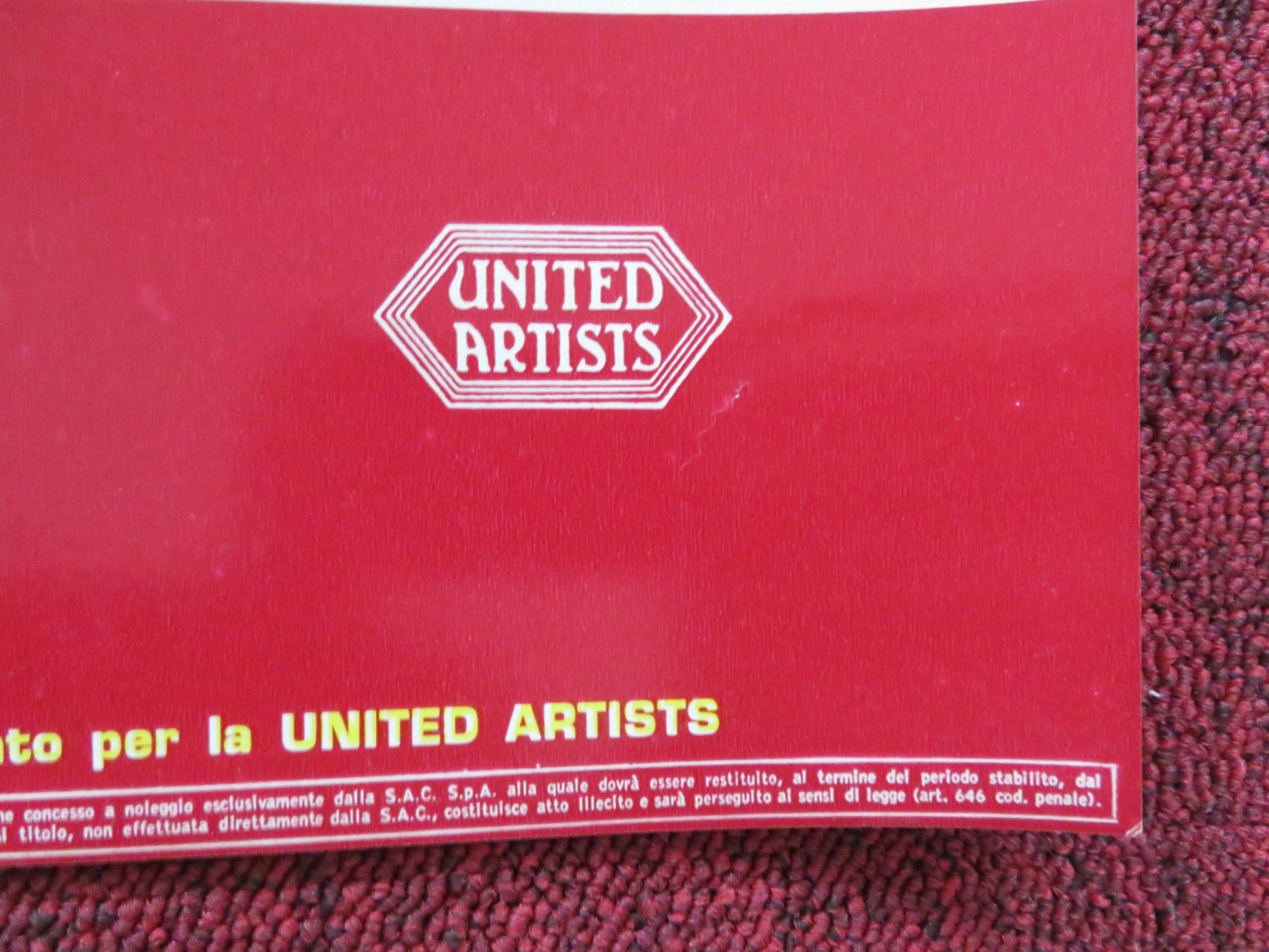 BATTLE FOR KHARTOUM - D ITALIAN FOTOBUSTA POSTER CHARLTON HESTON OLIVIER 1966 Rendezvous Cinema Movie posters