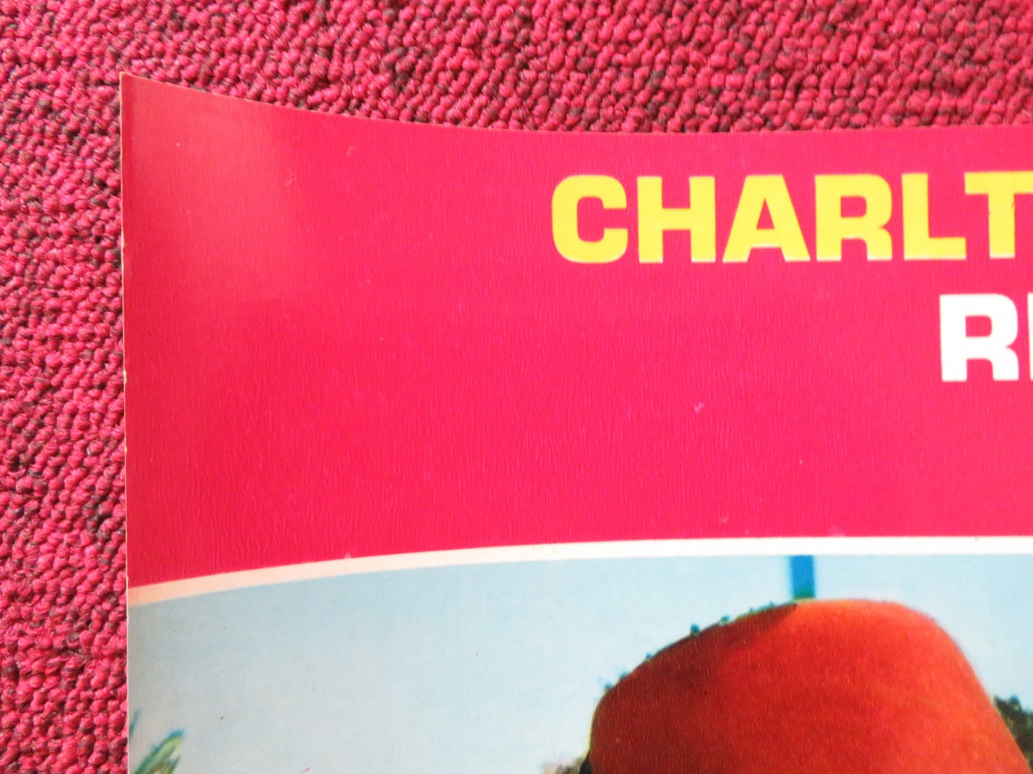 BATTLE FOR KHARTOUM - E ITALIAN FOTOBUSTA POSTER CHARLTON HESTON OLIVIER 1966 Rendezvous Cinema Movie posters