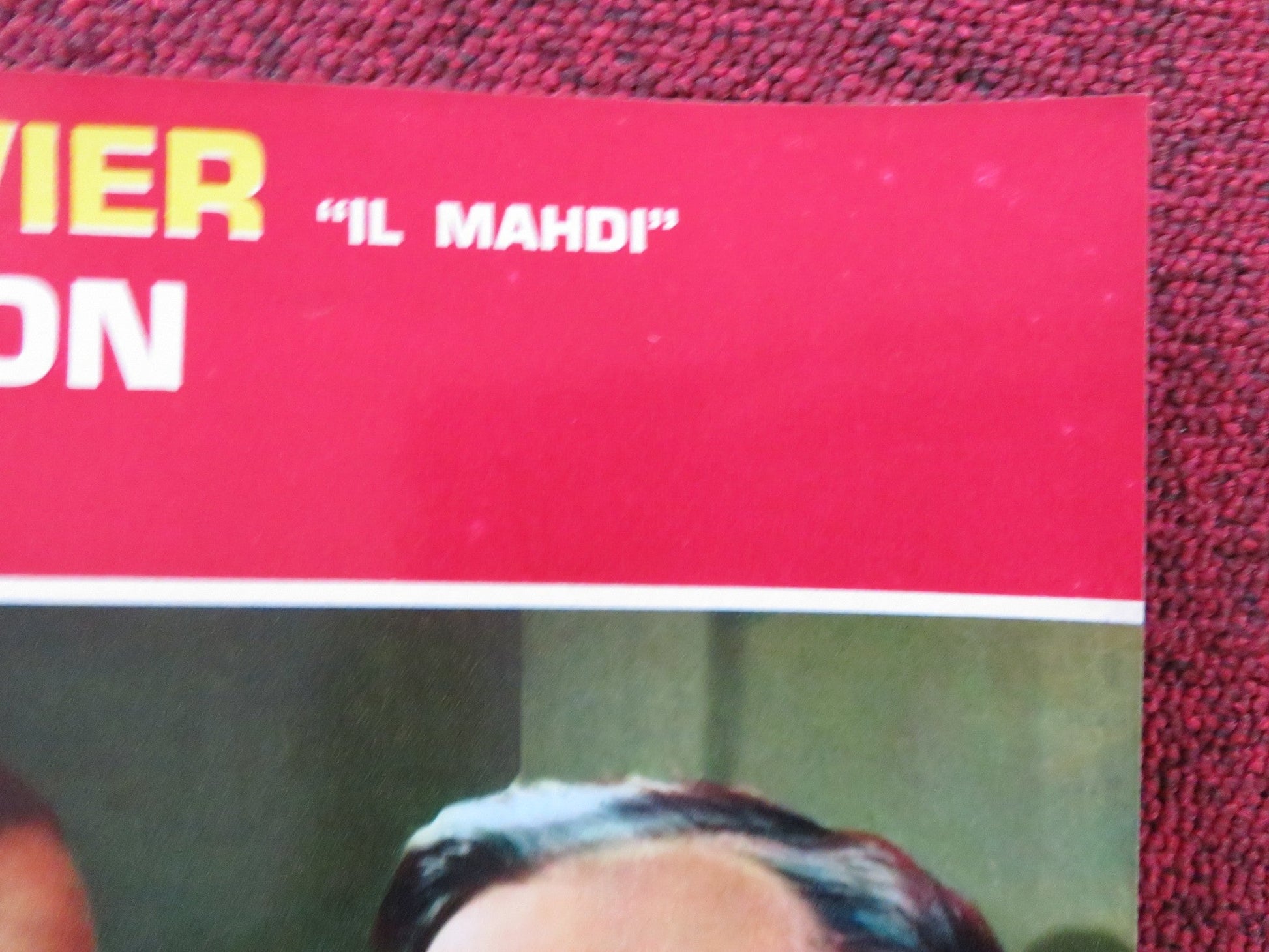 BATTLE FOR KHARTOUM - H ITALIAN FOTOBUSTA POSTER CHARLTON HESTON OLIVIER 1966 Rendezvous Cinema Movie posters