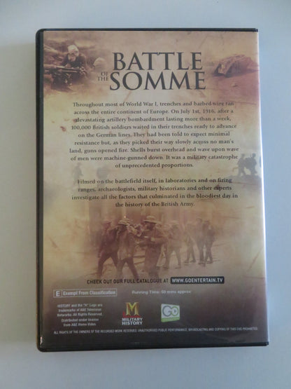 BATTLE OF THE SOMME (DVD) MILITARY HISTORY Movie posters