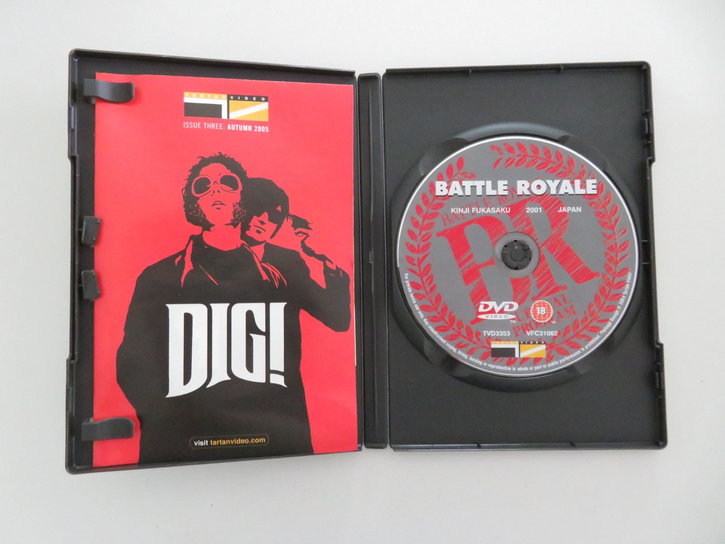 BATTLE ROYALE - B (DVD) TATSUYA FUJIWARA AKI MAEDA 2000 REGION 0 Movie posters