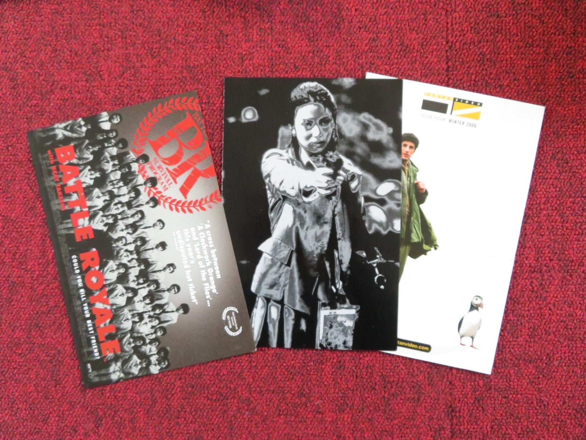 BATTLE ROYALE COLLECTOR'S 2 - DISC SET (DVD) TATSUYA FUJIWARA 2000 REGION 0 Rendezvous Cinema Movie posters