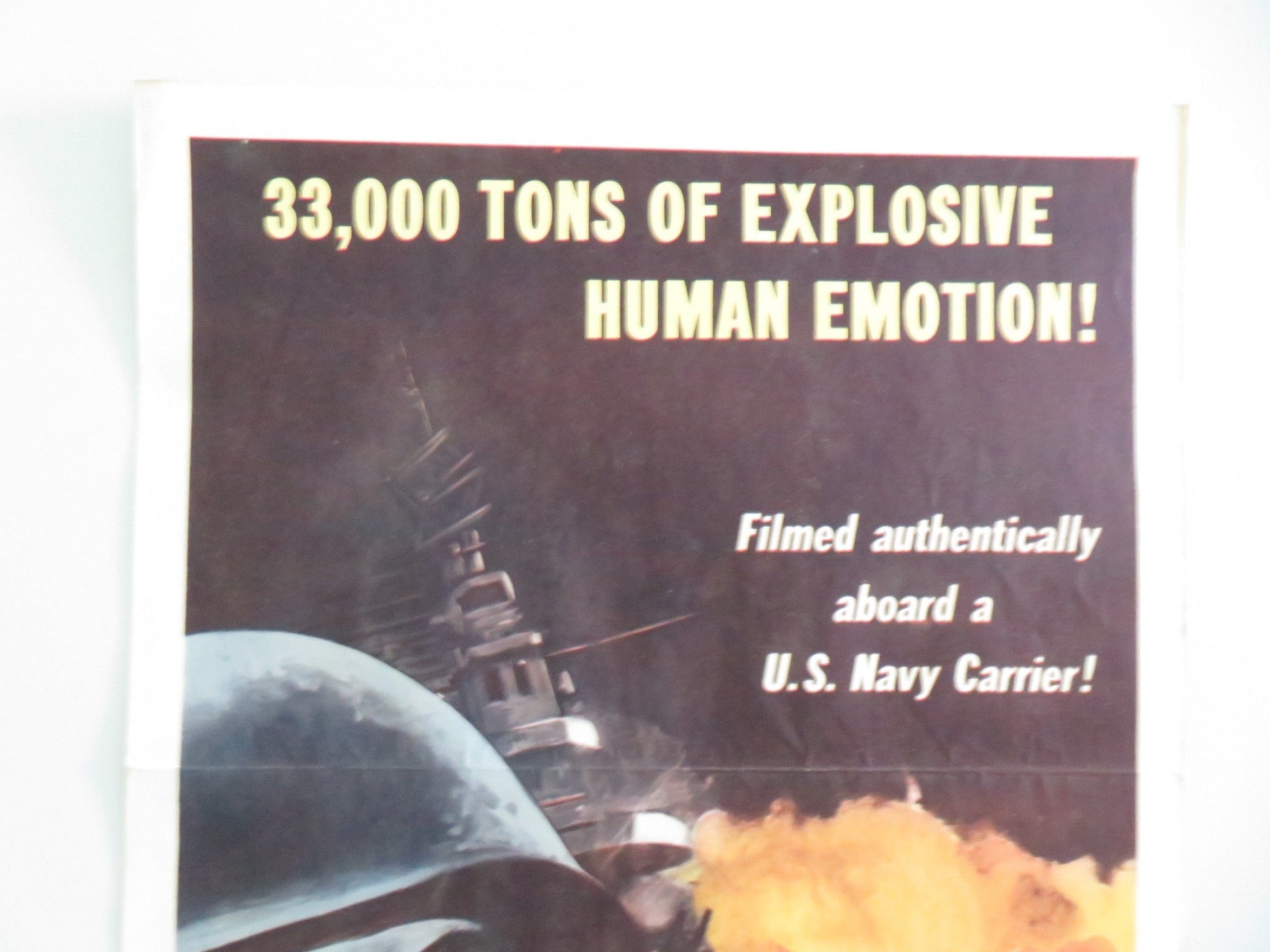 Battle Stations US Insert Poster John Lund William Bendix 1956 Movie posters
