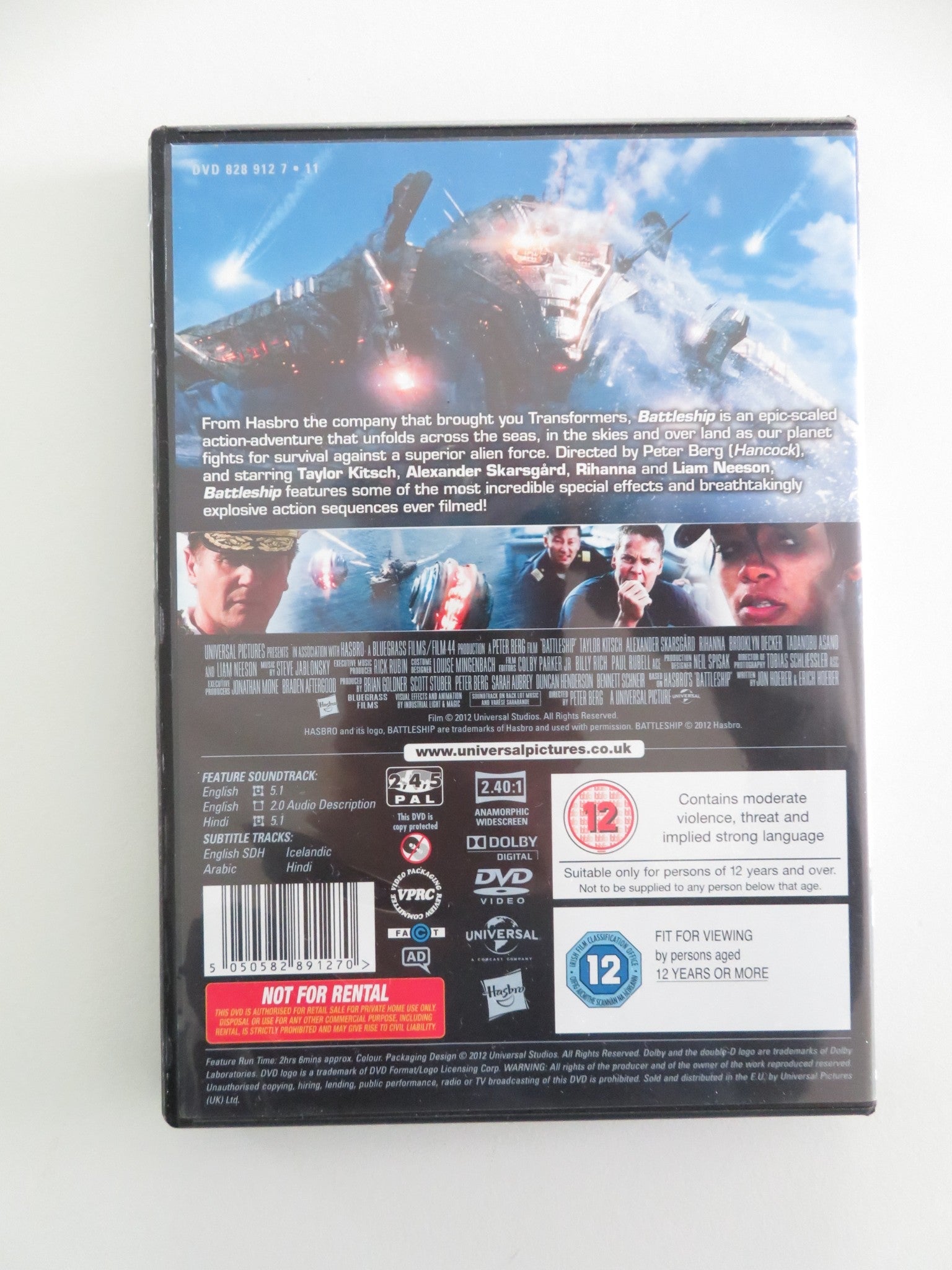 Battleship (DVD) Taylor Kitsch Alexander Skarsgard 2012 Region 2,4,5 Movie posters