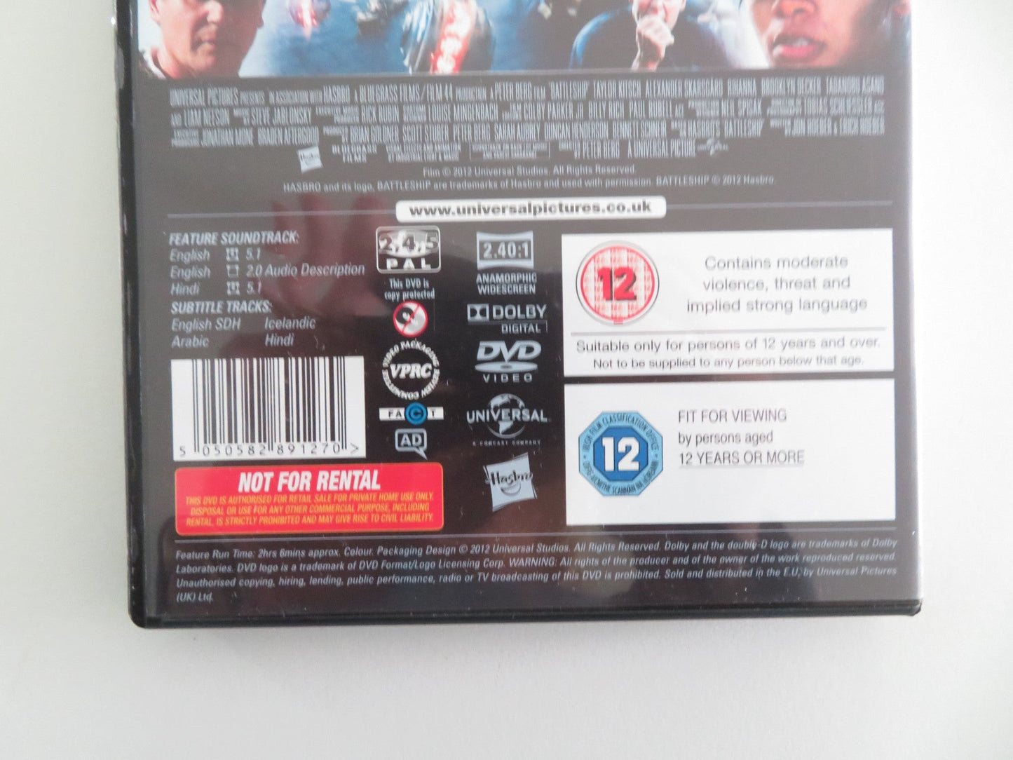 Battleship (DVD) Taylor Kitsch Alexander Skarsgard 2012 Region 2,4,5 Movie posters
