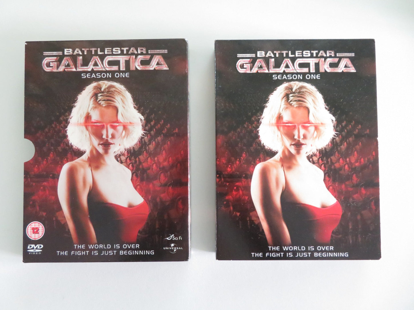 Battlestar Galactica Season One (DVD BoxSet) E. J. Olmos 2004 Region 2,4,5 Movie posters