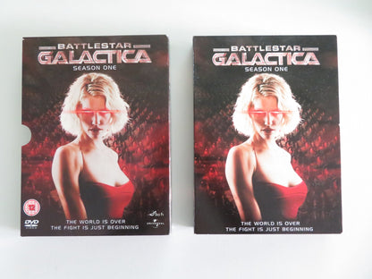 Battlestar Galactica Season One (DVD BoxSet) E. J. Olmos 2004 Region 2,4,5 Movie posters