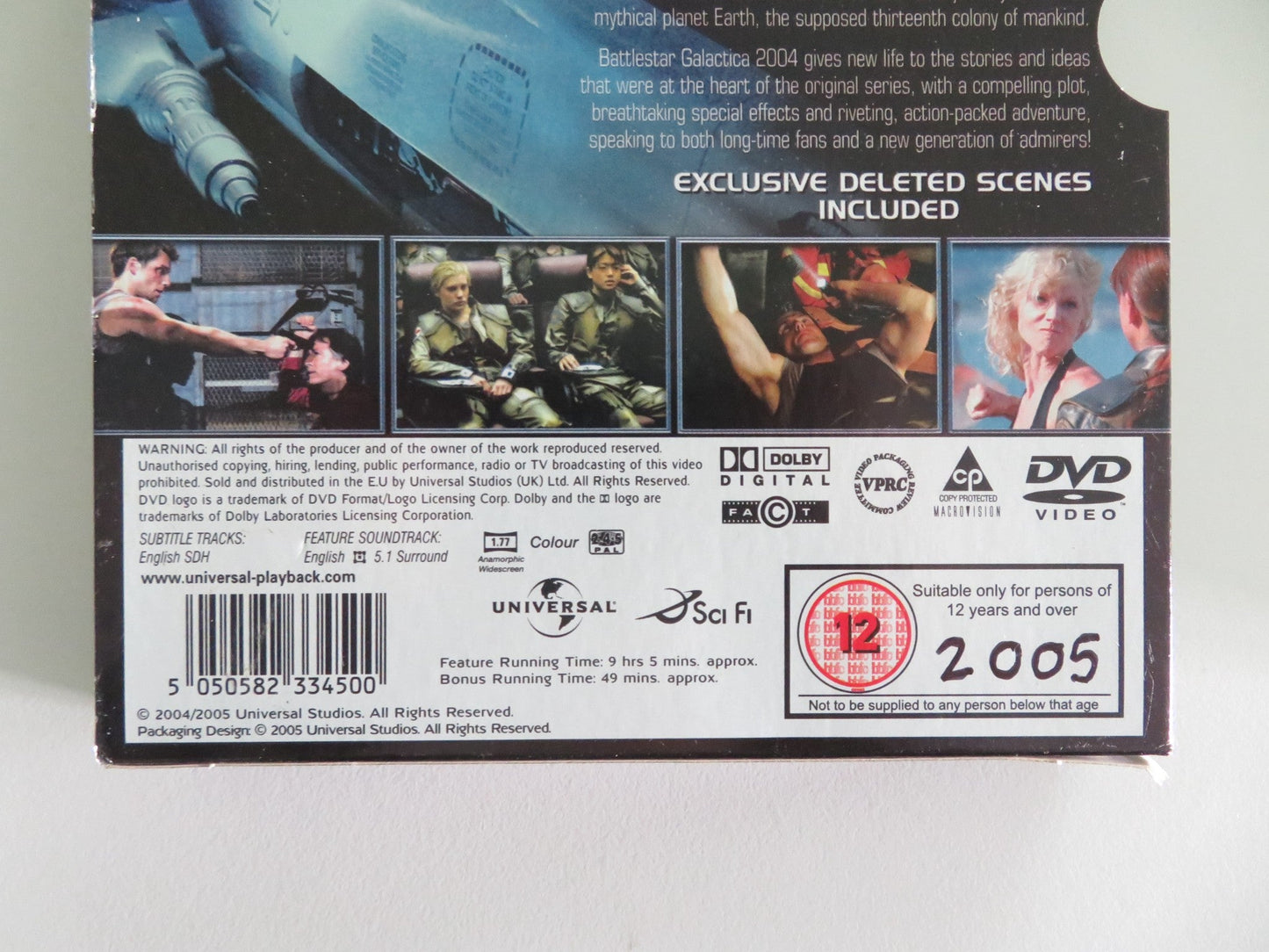 Battlestar Galactica Season One (DVD BoxSet) E. J. Olmos 2004 Region 2,4,5 Movie posters