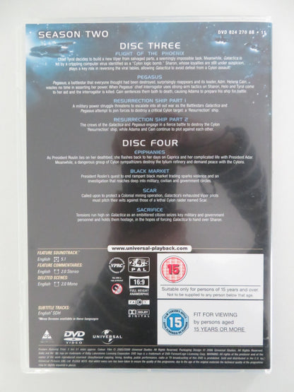Battlestar Galactica Season Two (DVD BoxSet) Edward J. Olmos 2006 Region 2, 4, 5 Movie posters