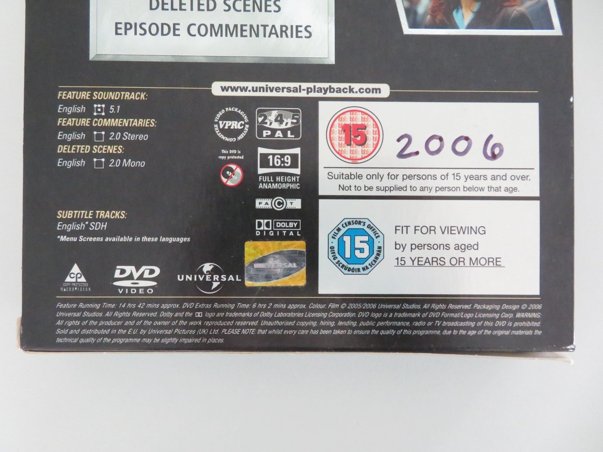 Battlestar Galactica Season Two (DVD BoxSet) Edward J. Olmos 2006 Region 2, 4, 5 Movie posters