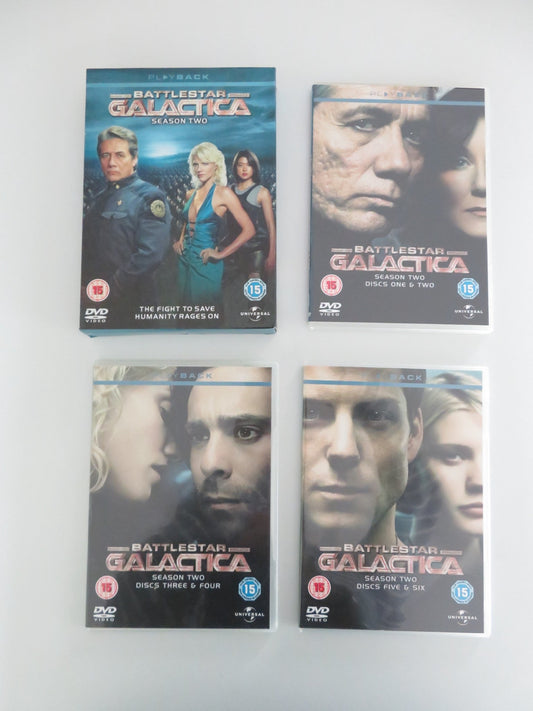 Battlestar Galactica Season Two (DVD BoxSet) Edward J. Olmos 2006 Region 2, 4, 5 Movie posters