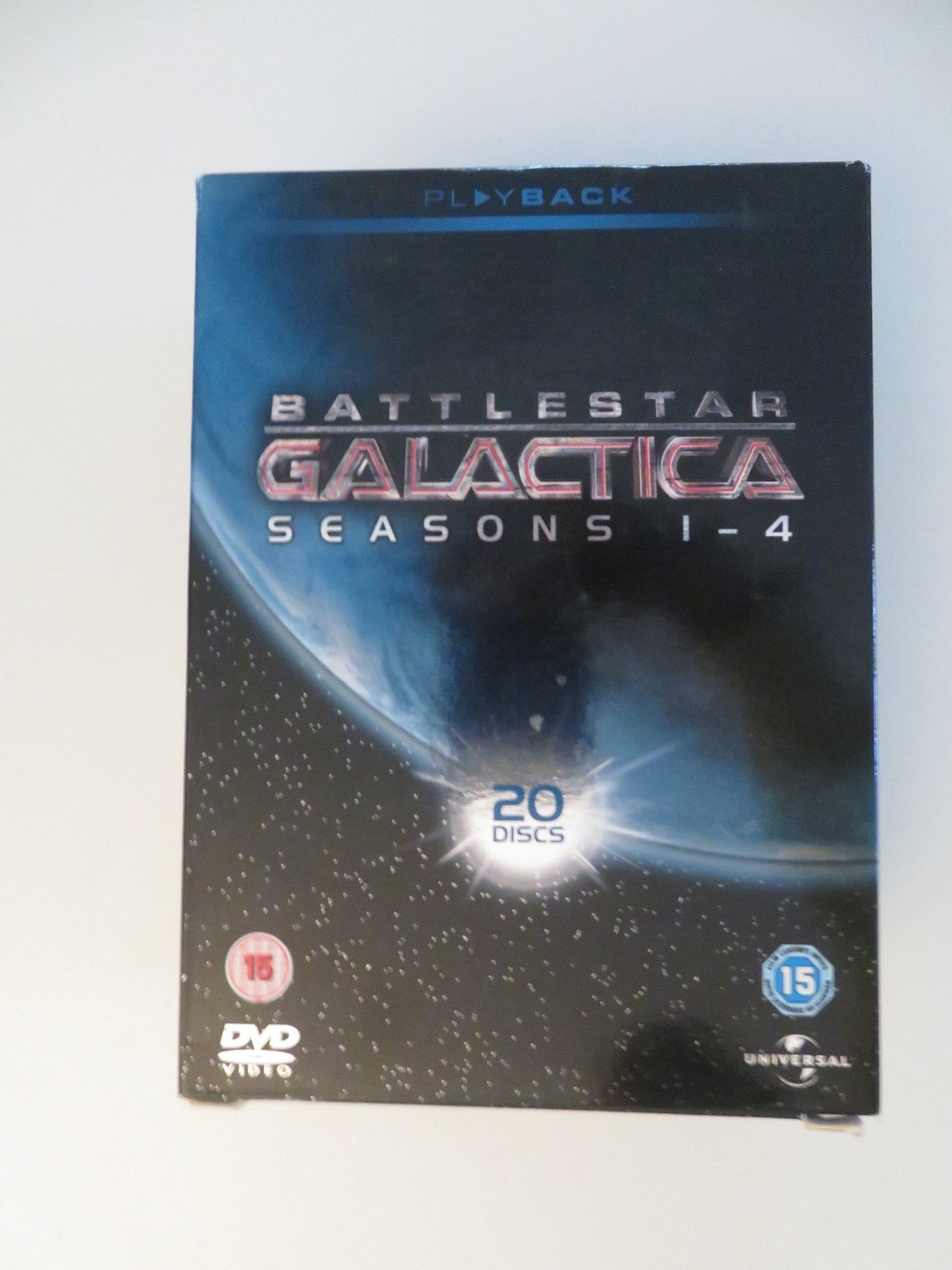 BATTLESTAR GALACTICA SEASONS 1 - 4 (DVD BOXSET) EDWARD JAMES 2004 REGION 2, 4, 5 Movie posters