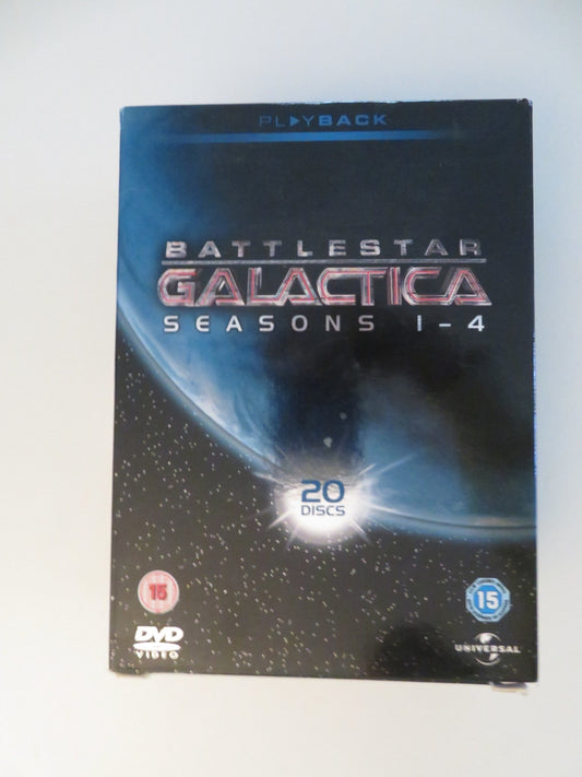 BATTLESTAR GALACTICA SEASONS 1 - 4 (DVD BOXSET) EDWARD JAMES 2004 REGION 2, 4, 5 Movie posters