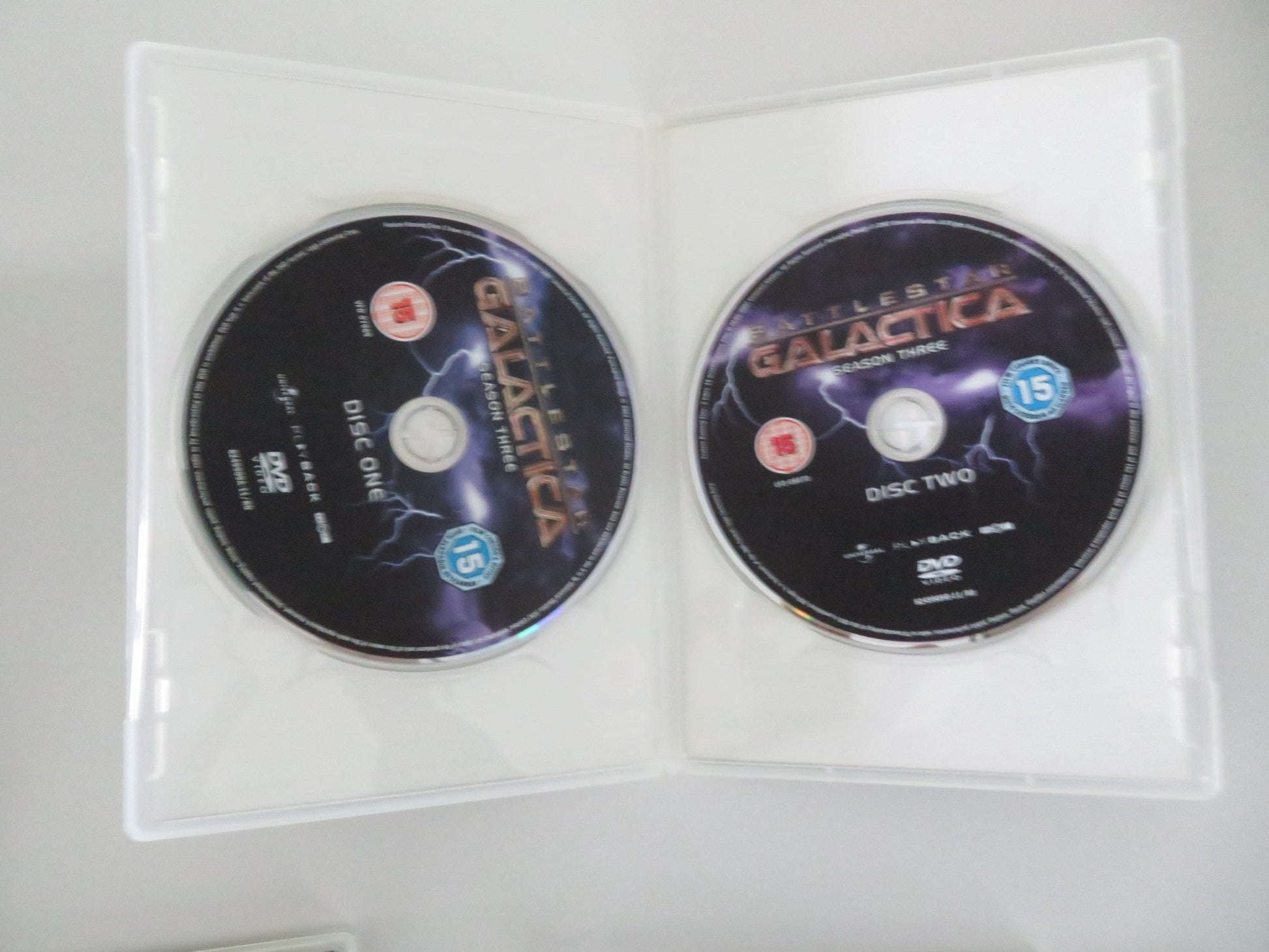 Battlestar Galatica Season Three (DVD BoxSet) E. J. Olmos 2006 Region 2, 4, 5 Movie posters