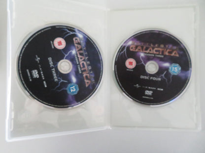Battlestar Galatica Season Three (DVD BoxSet) E. J. Olmos 2006 Region 2, 4, 5 Movie posters