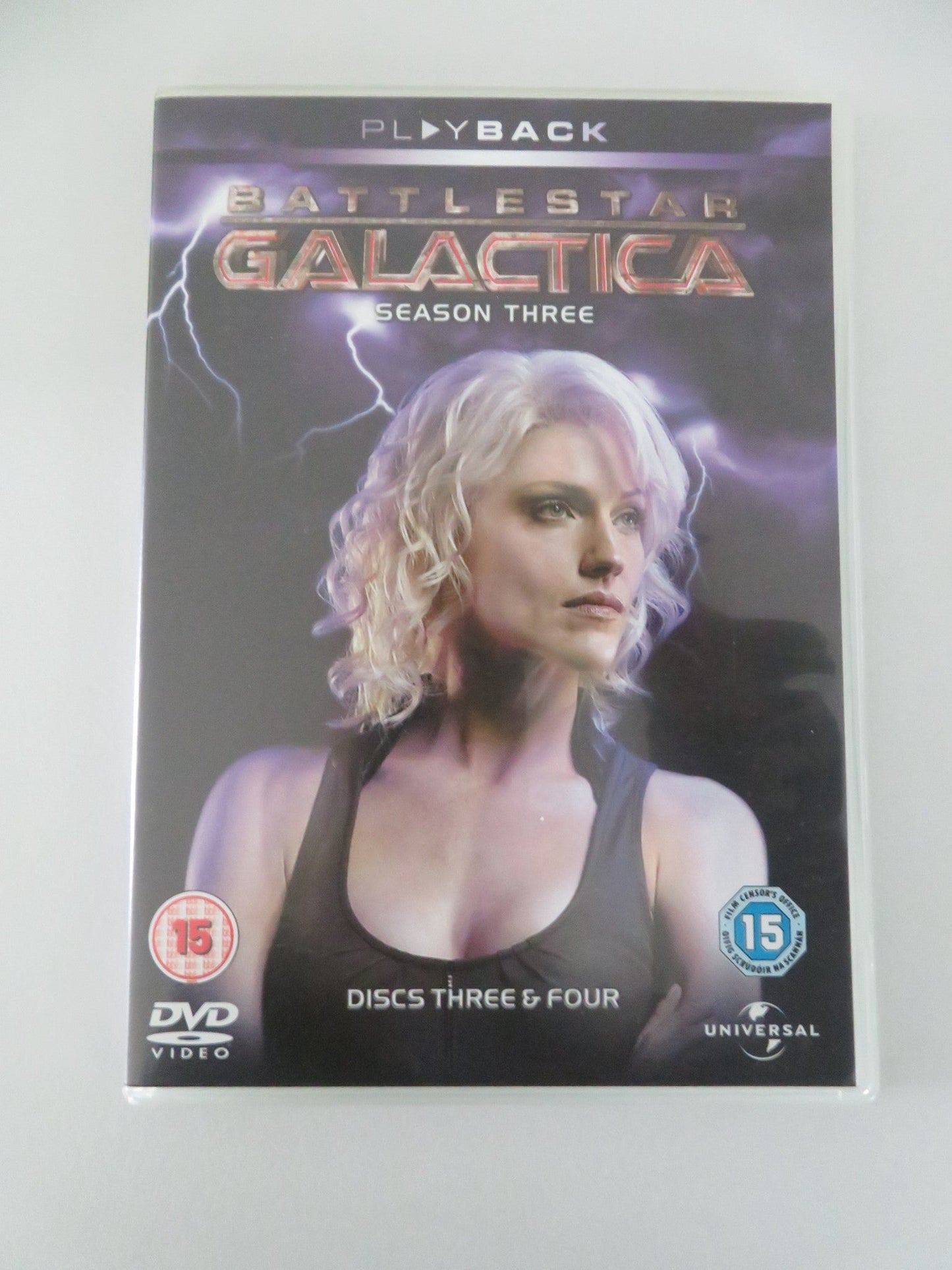 Battlestar Galatica Season Three (DVD BoxSet) E. J. Olmos 2006 Region 2, 4, 5 Movie posters