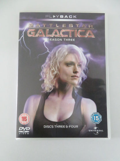 Battlestar Galatica Season Three (DVD BoxSet) E. J. Olmos 2006 Region 2, 4, 5 Movie posters
