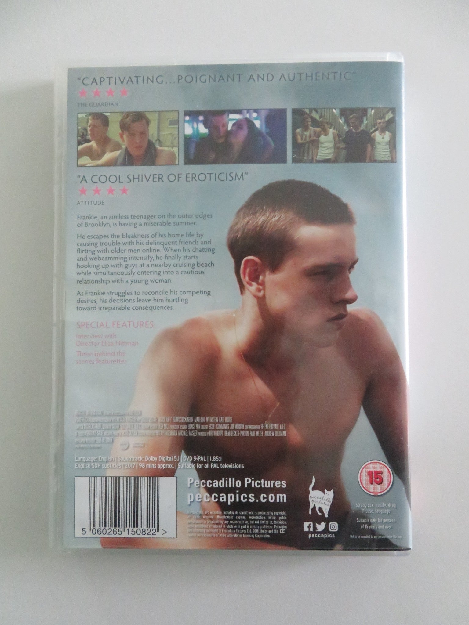 Beach Rats (DVD) Harris Dickinson Madeline Weistein 2017 Region 2 Movie posters