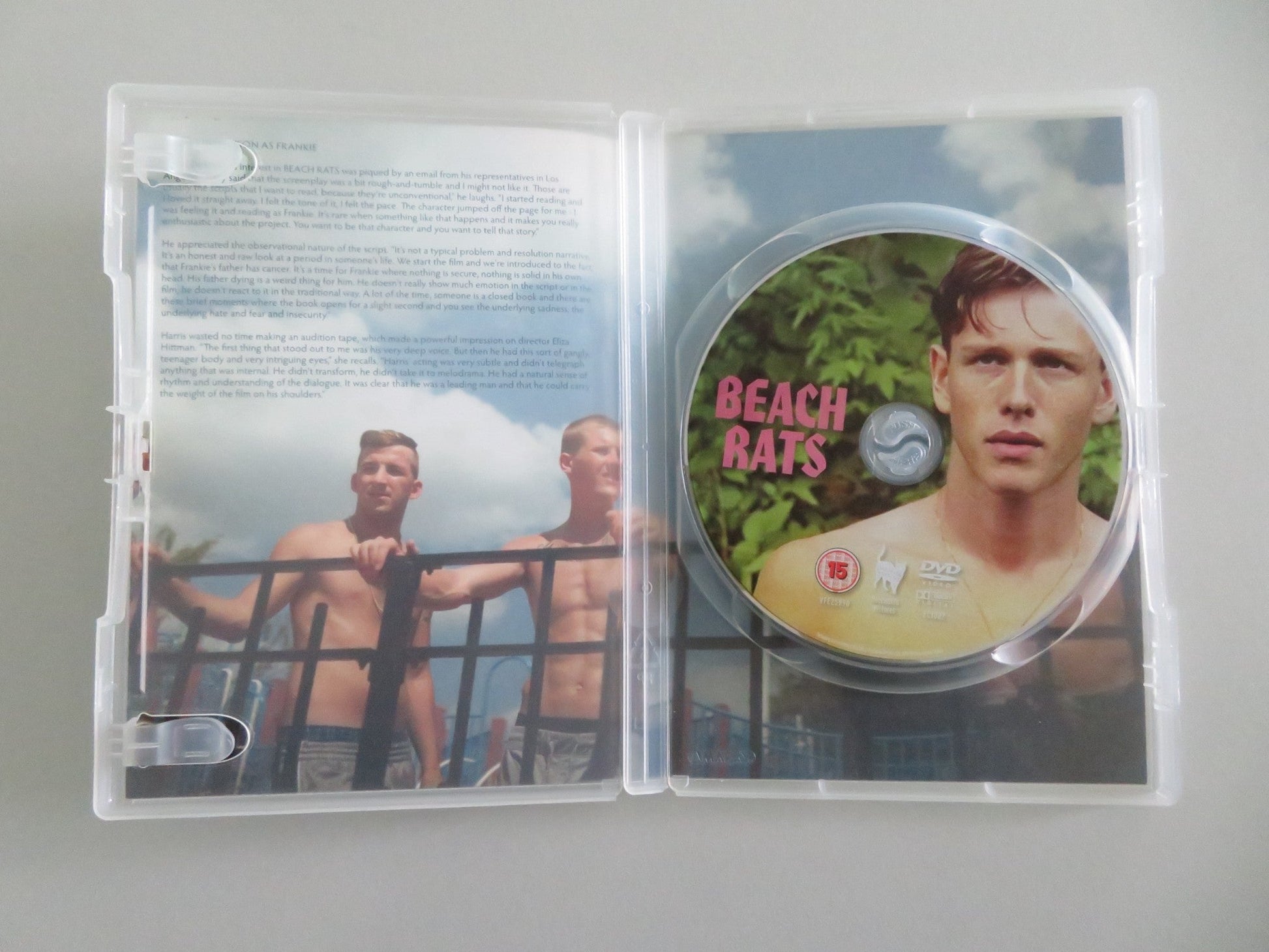 Beach Rats (DVD) Harris Dickinson Madeline Weistein 2017 Region 2 Movie posters