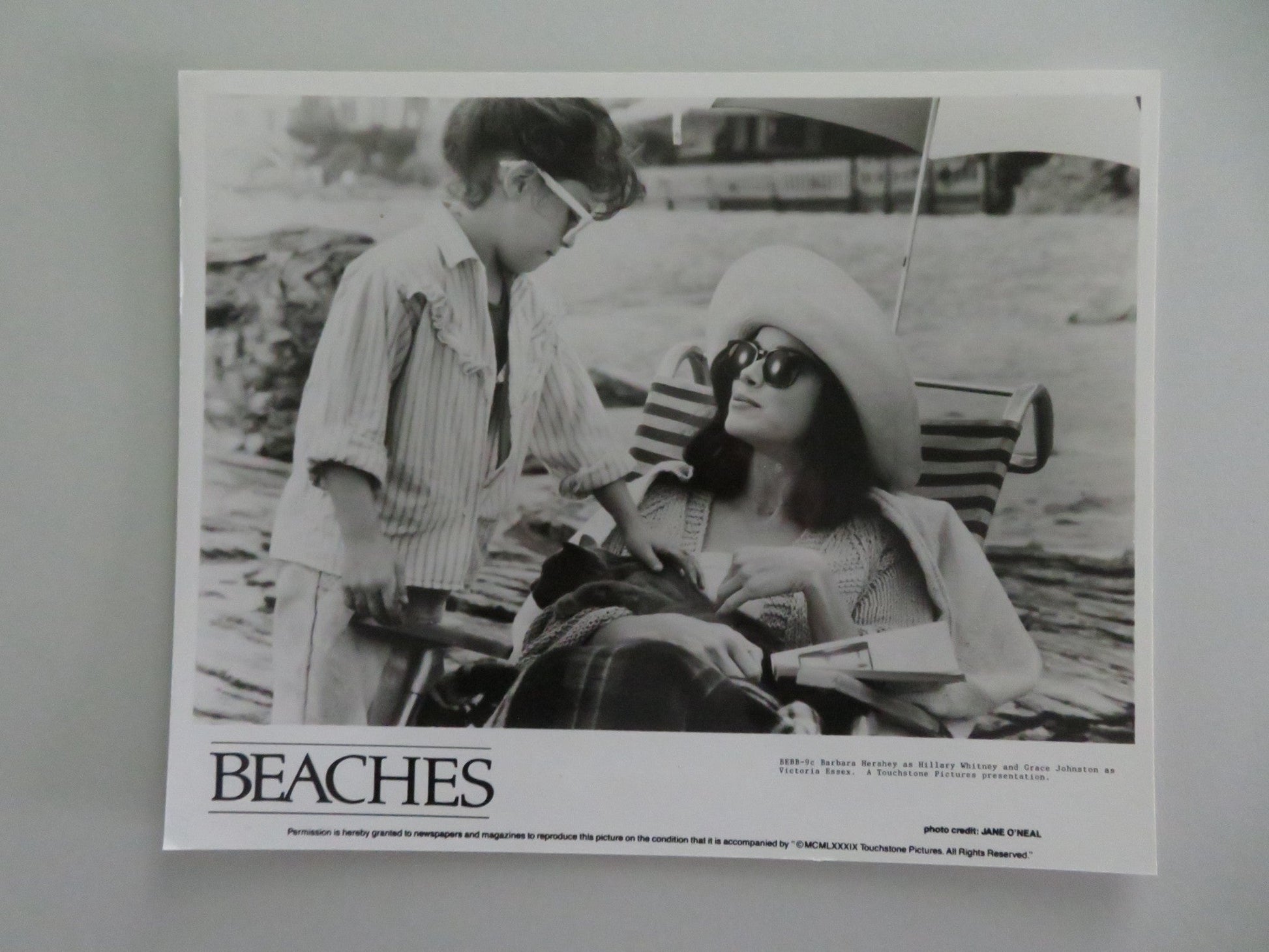 Beaches - B MOVIE STILL PHOTO LOT OF 7 BETTE MIDLER BARBARA HERSHEY 1988 Movie posters