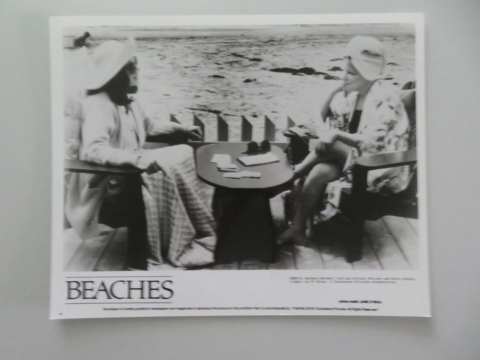 Beaches - B MOVIE STILL PHOTO LOT OF 7 BETTE MIDLER BARBARA HERSHEY 1988 Movie posters